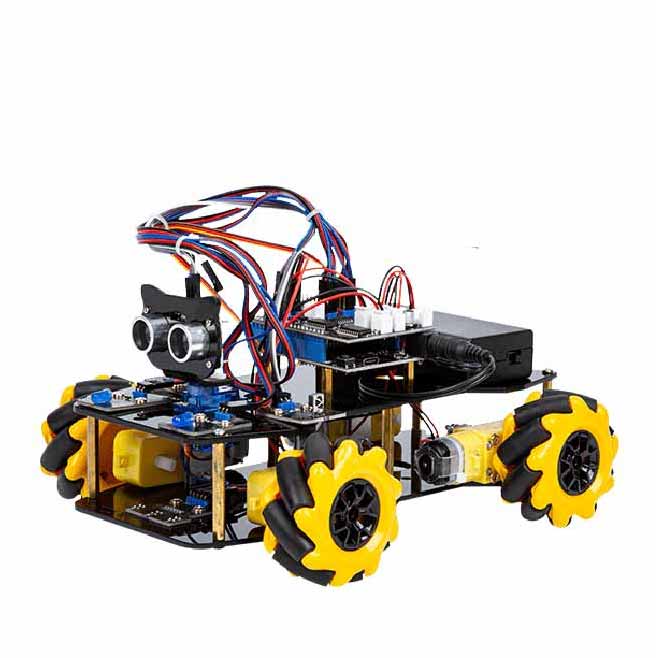 ACEBOTT STEM Robot Car Starter Kit Mecanum Wheel Camera with ESP32